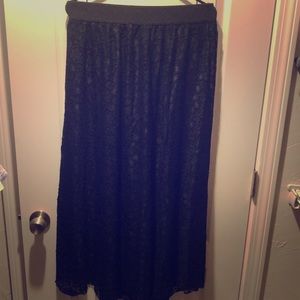 Lularoe Black Lace Lucy